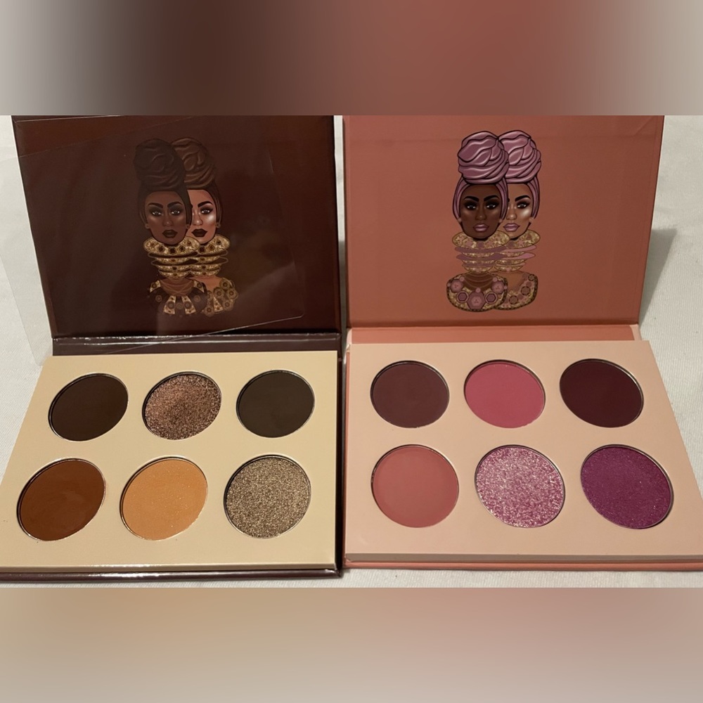 Never used or swatch Juvia’s place Chocolates and Mauves